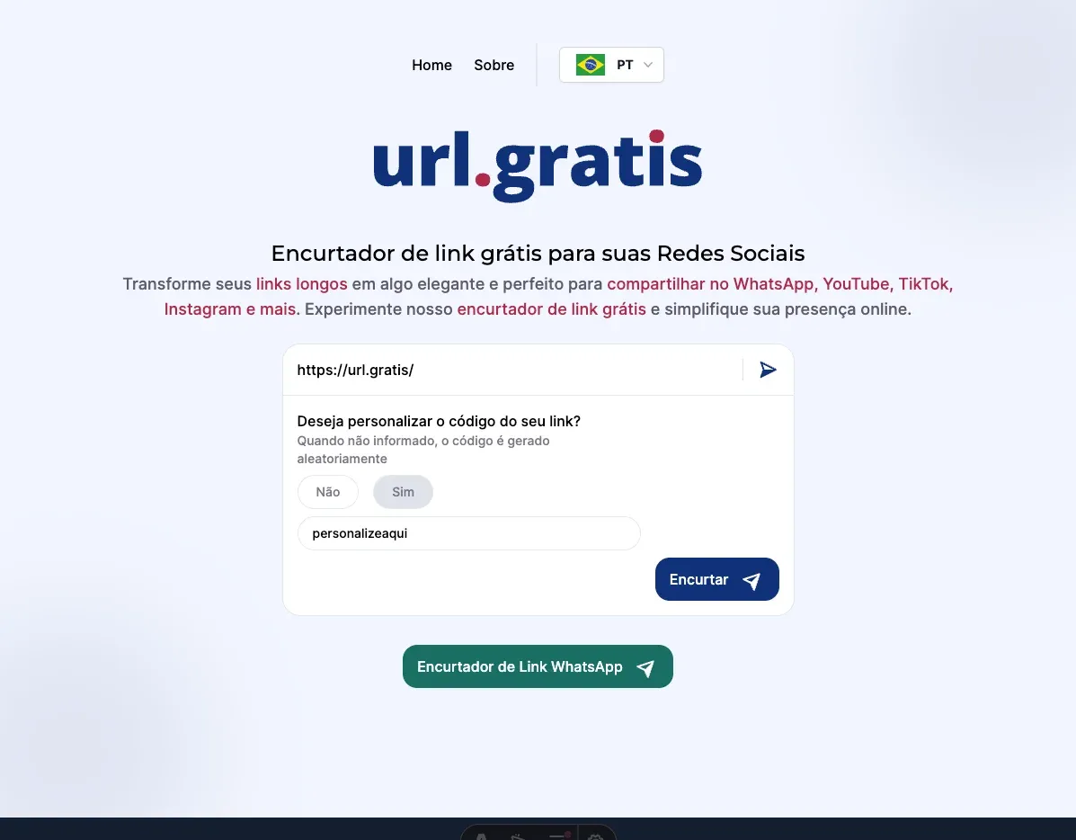 URL Grátis: El Mejor Acortador de Enlaces para tu Negocio